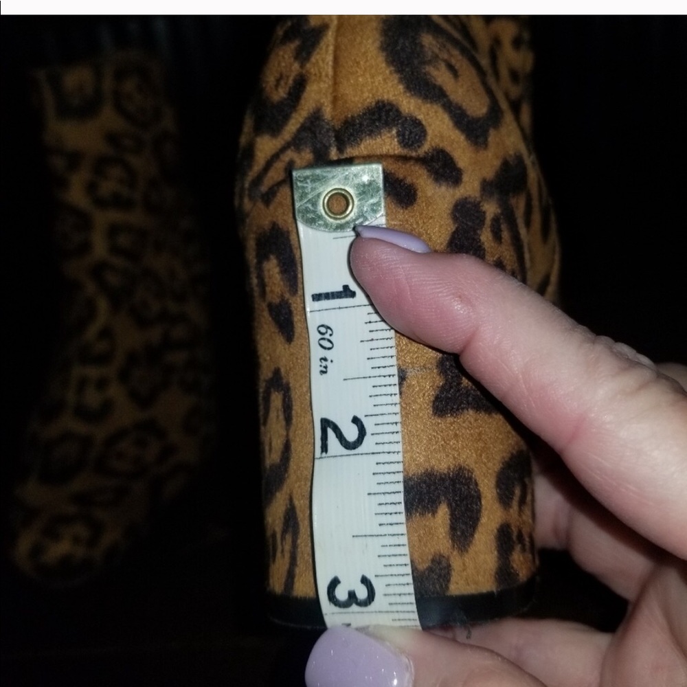 Leopard Print Booties - Picture 3 of 4
